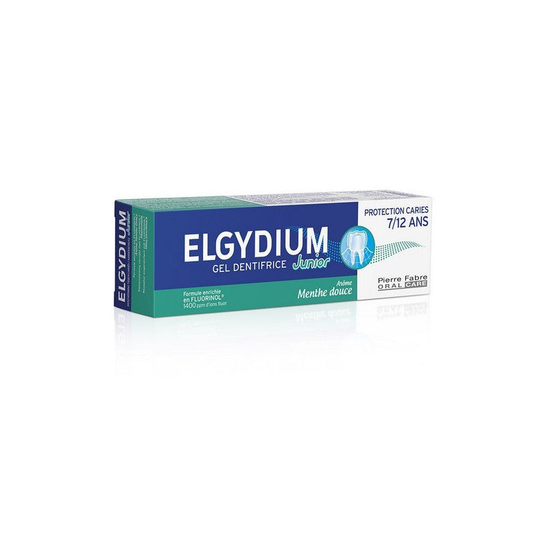 Elgydium Júnior Gel Menta Suave Proteção Cáries 50ml