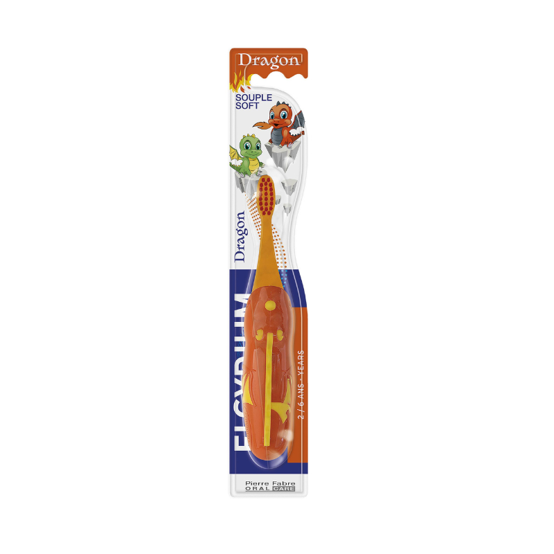 Elgydium Kids Dragon 2-6 Anos Escova de Dentes