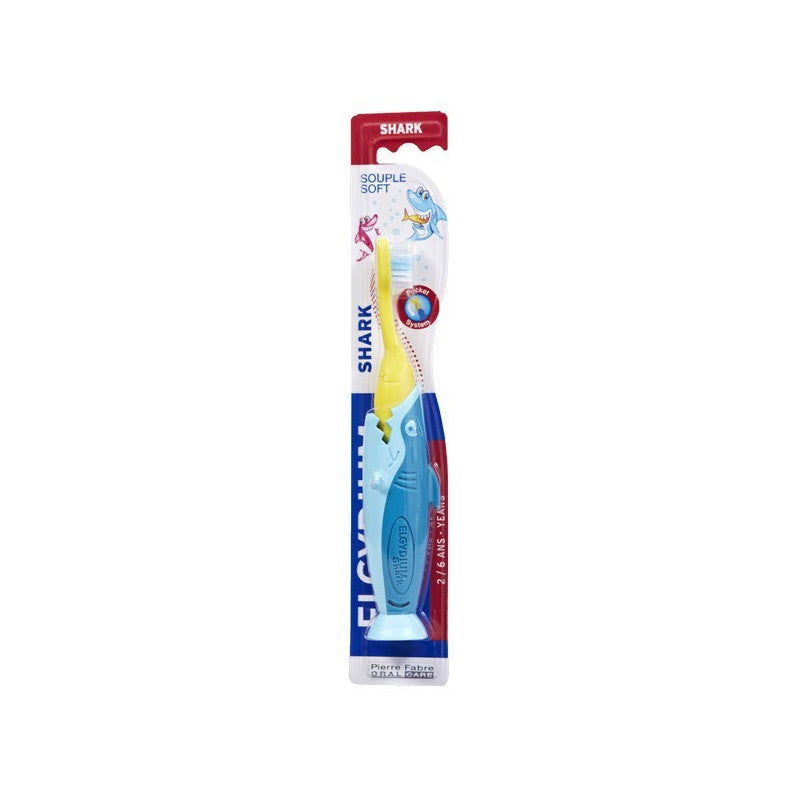 Elgydium Kids Escova Dentes Shark 2-6A