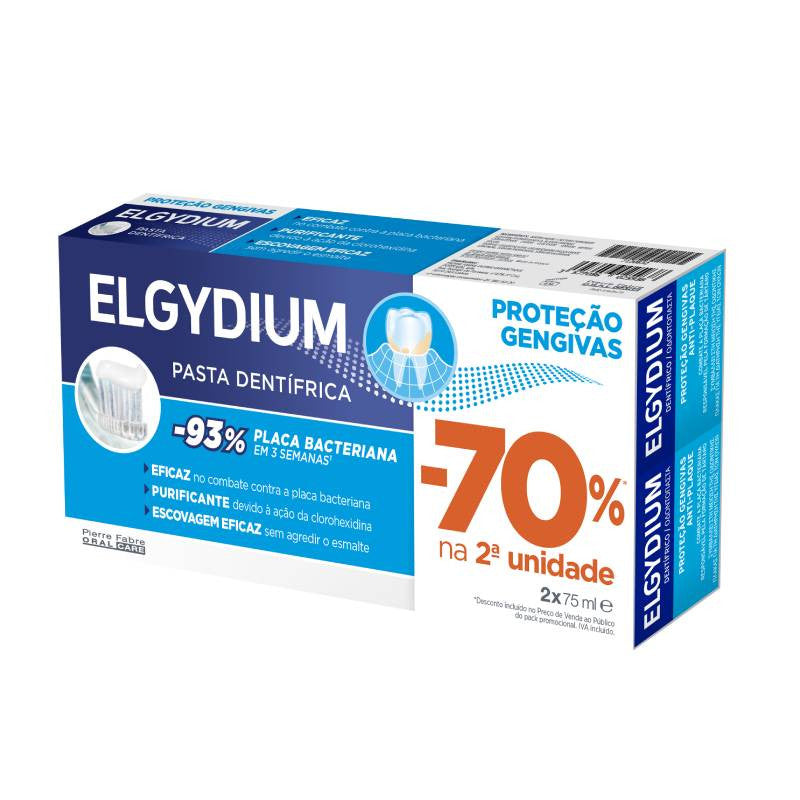 Elgydium Pasta Dentífrico Proteção Gengivas 70% 2ªunidade