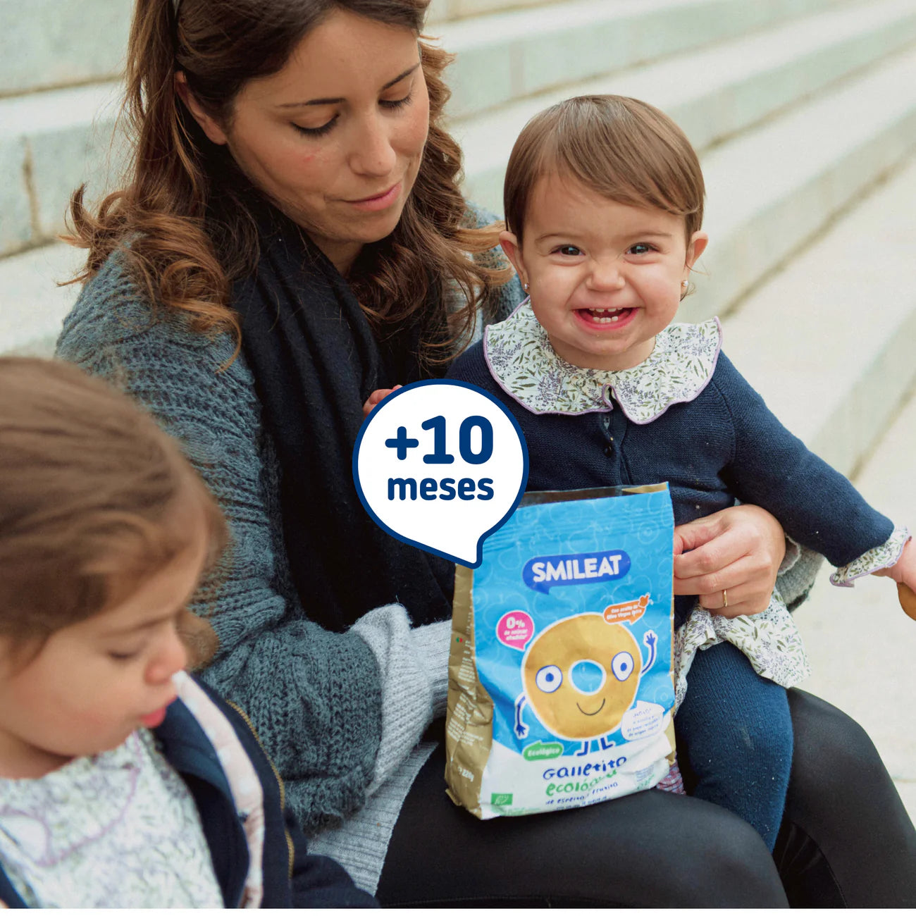 Smileat - Bolachas de Espelta e Fruta +10m 220g