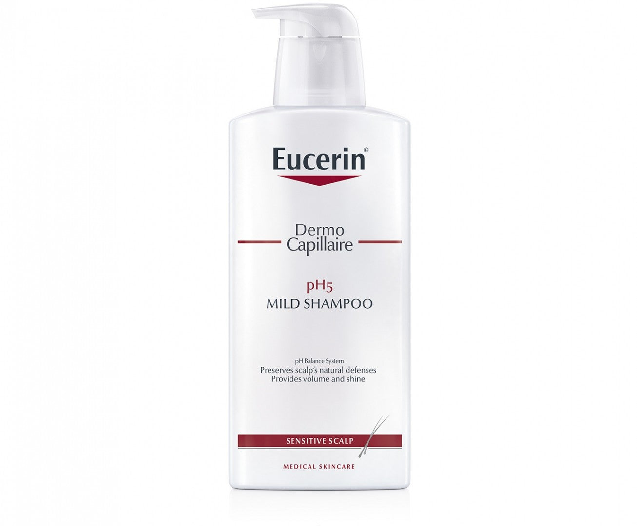 Eucerin Dermo Capillaire Champô Suave Ph5 400mL