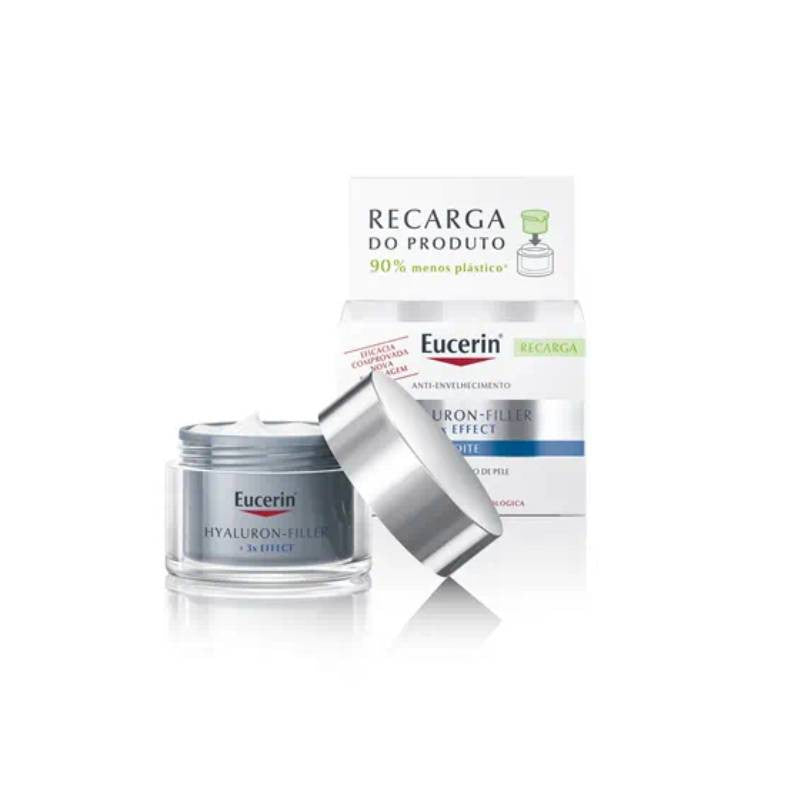 Eucerin Hyaluron-Filler 3x Effect Creme de Noite Recarga 50ml