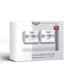 Eucerin Hyaluron-Filler Creme Noite 50mL+Creme Dia P/Seca Spf15 50mL Desc 70% 2ª Embal