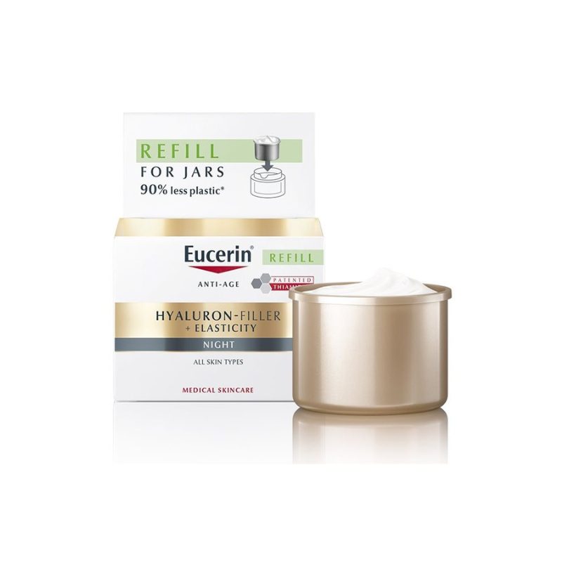 Eucerin Hyaluron-Filler + Elasticity Creme Noite Refill 50ml