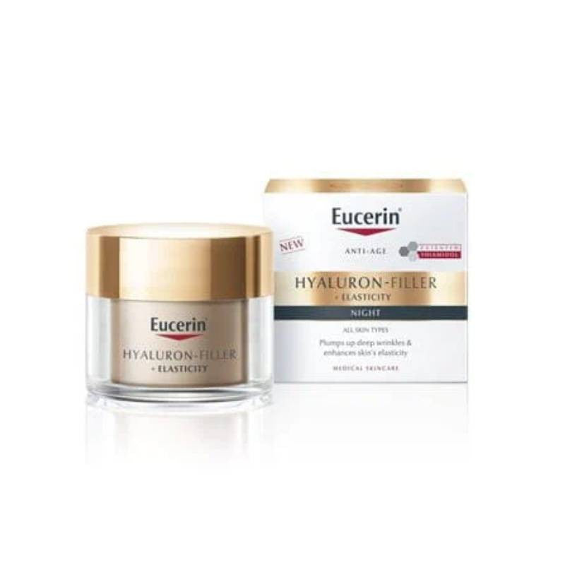 Eucerin Hyalu Fil Elast Creme Noite 50mL