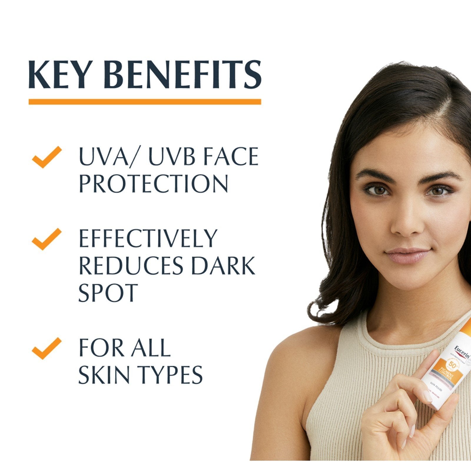 Eucerin Sun Pigment Control Fluido Solar FPS50+ 50ml (1,69 fl oz)