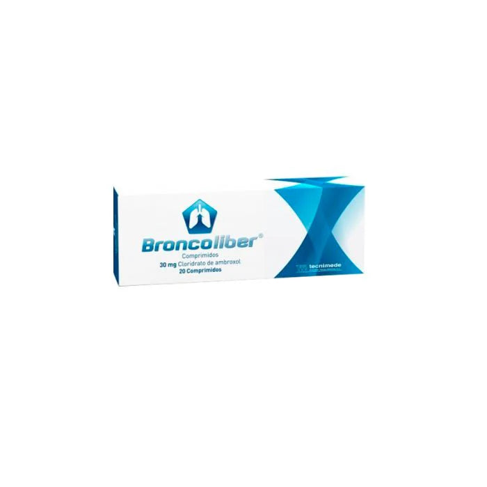 Broncoliber 30 mg x 20 comprimidos - Farmácia do Fluvial
