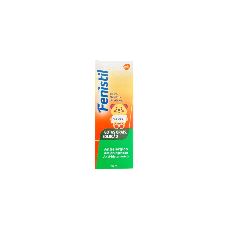Fenistil, 1 mg/mL-20 mL Solução Oral Gotas