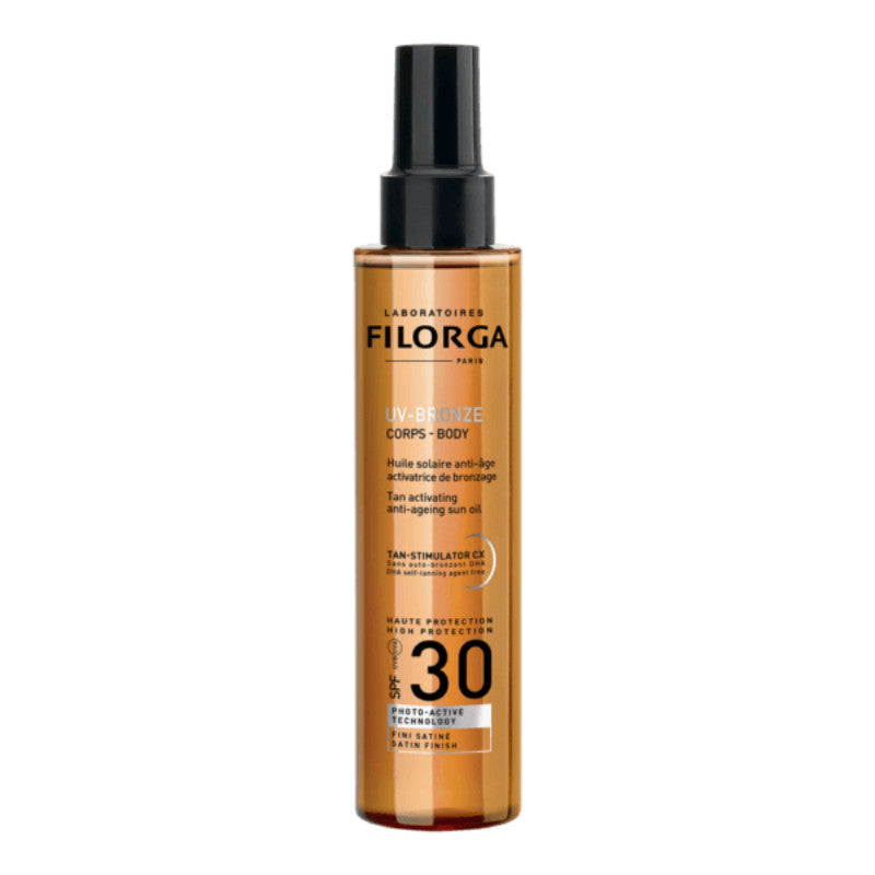 Protetor Solar Filorga UV-Bronze Óleo Anti-idade SPF30 150ml