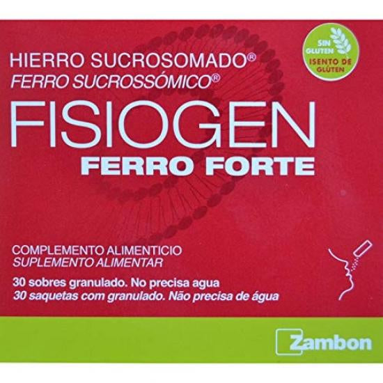 Zambon Fisiogen Ferro Forte - 30 Saquetas