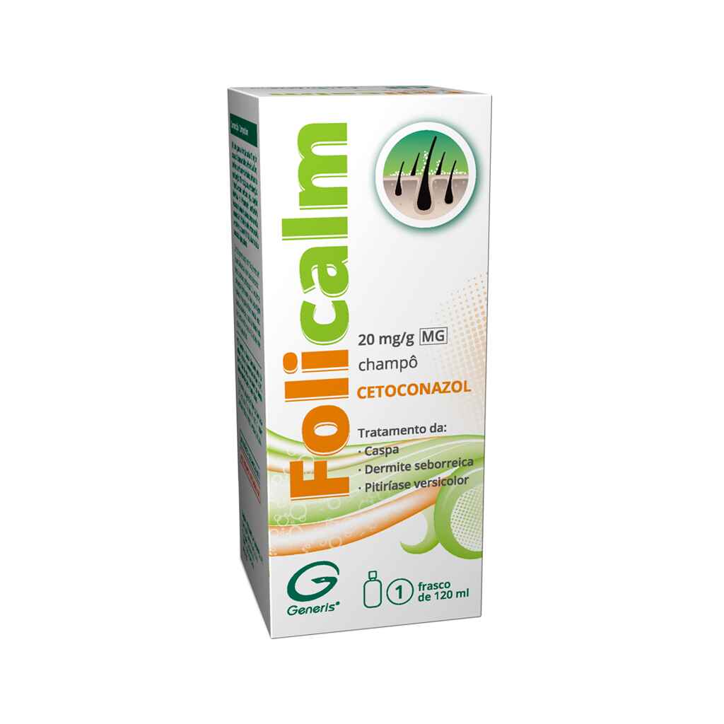 Cetoconazol Folicalm 20 mg/g x 120 ml Champô
