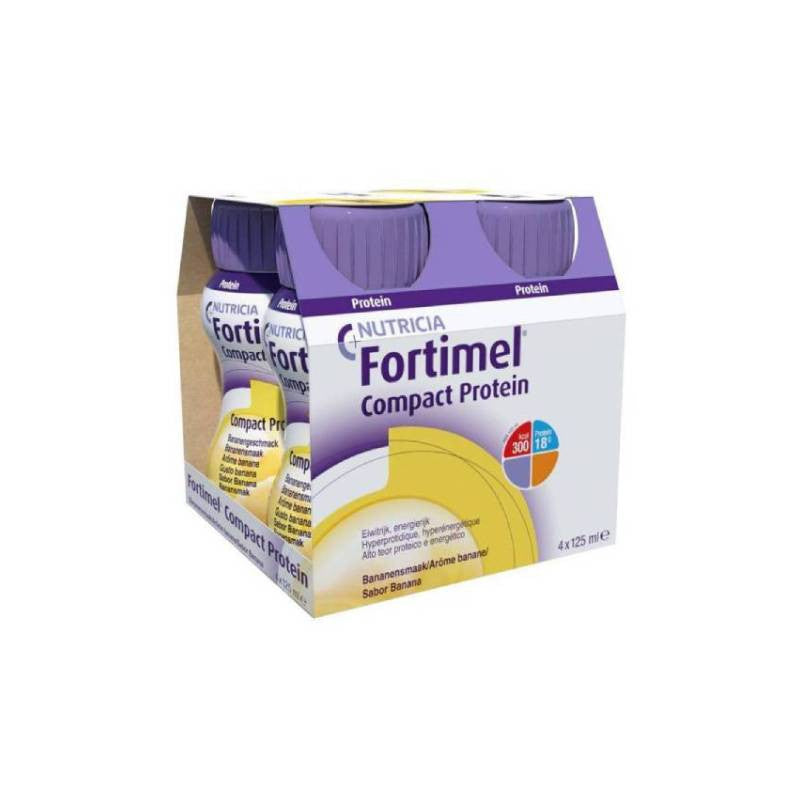 Fortimel Compact Protein Banana 125 mL X 4