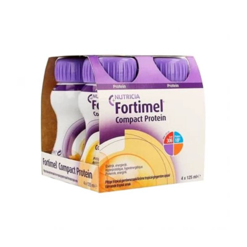 Fortimel Compact Protein Geng Trop125mL X4
