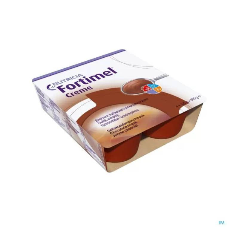 Fortimel Creme Chocolate 125 G X 4