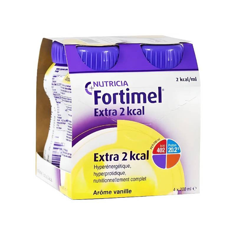 Fortimel Extra 2kcal Sol Baunilh 200 mL X4