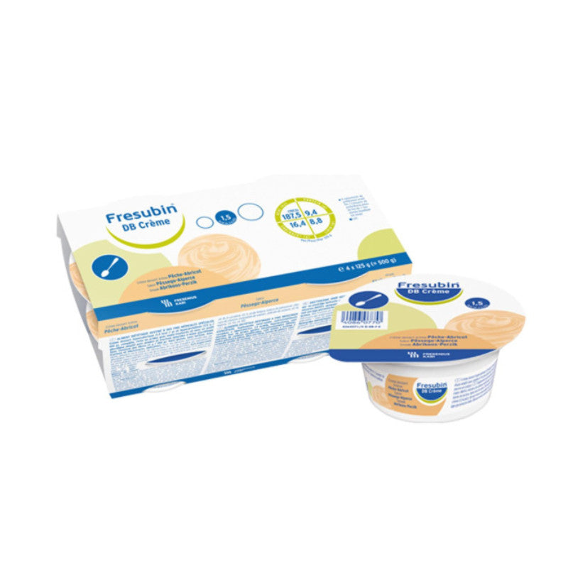 Fresubin DB Crème Pêssego e Alperce 4x125g