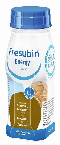 Fresubin Energy Solução Cappuccino 4X200mL