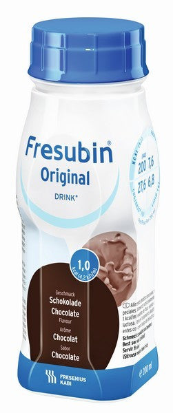 Fresubin Original Drink Solução Chocolate 4X200mL