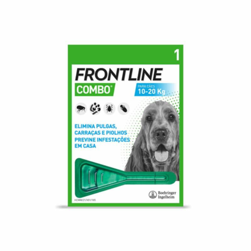 Frontline Combo Solução Cão 10-20 Kg 1,34mLx1