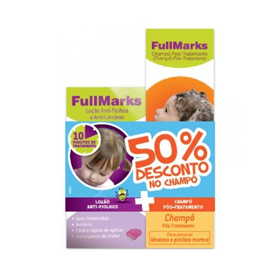 Fullmarks Loção + Champô (-50% Champô)