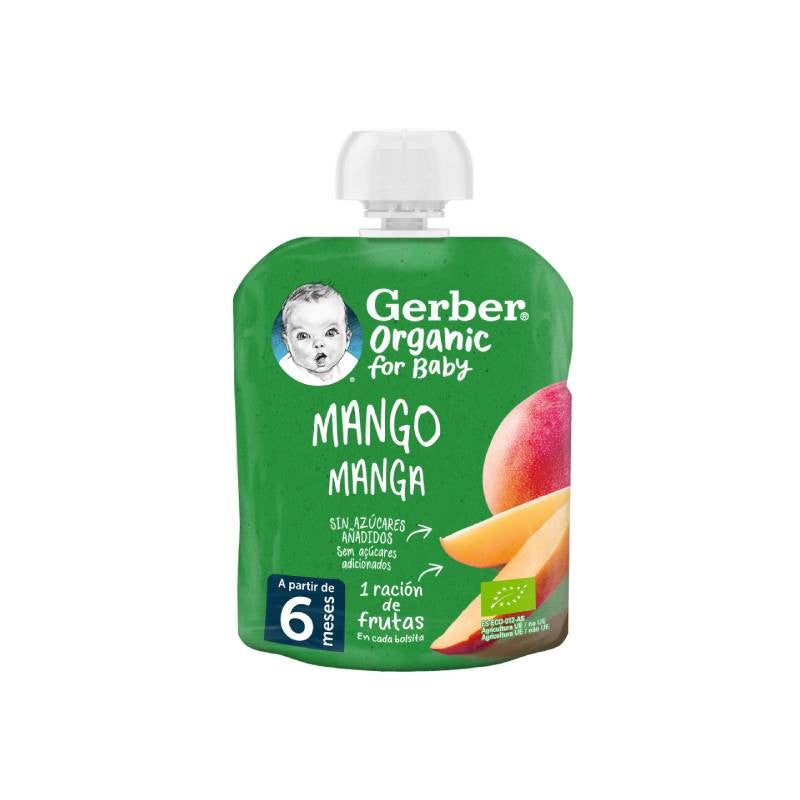 Gerber Organic Manga 90gr +6M