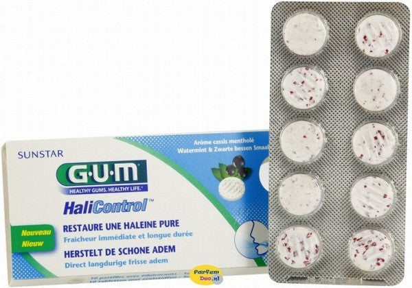 Gum Halicontrol Comprimidos X 10