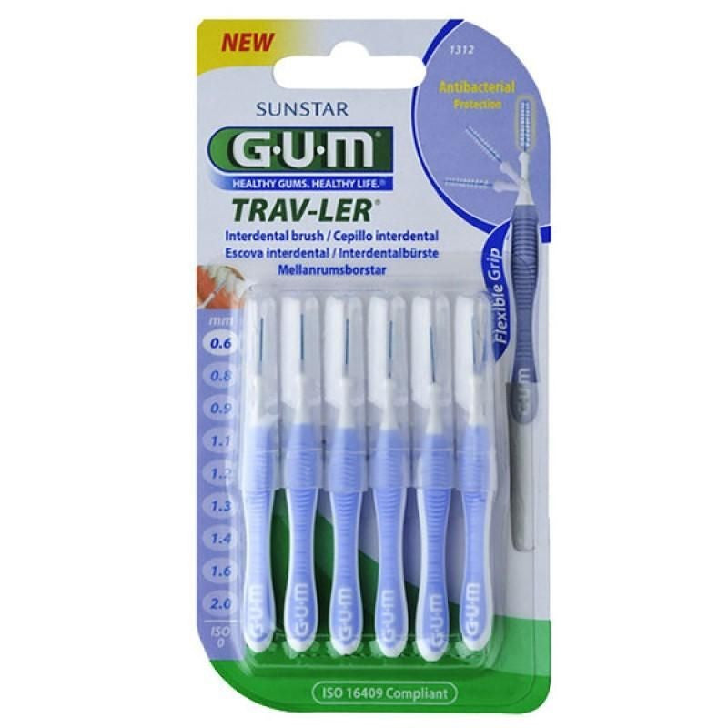 Gum Trav-Ler Escova 1312 Cil Port U-Micro