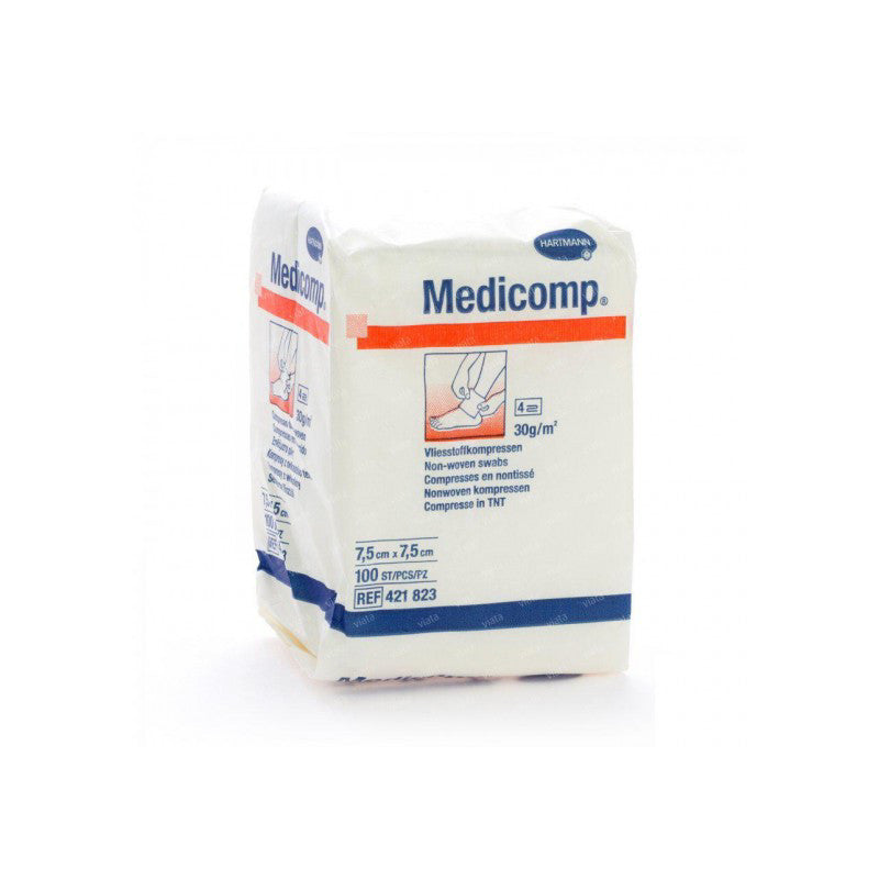 Hartmann Medicomp Compressas Não Tecido 7,5cmx7,5cm