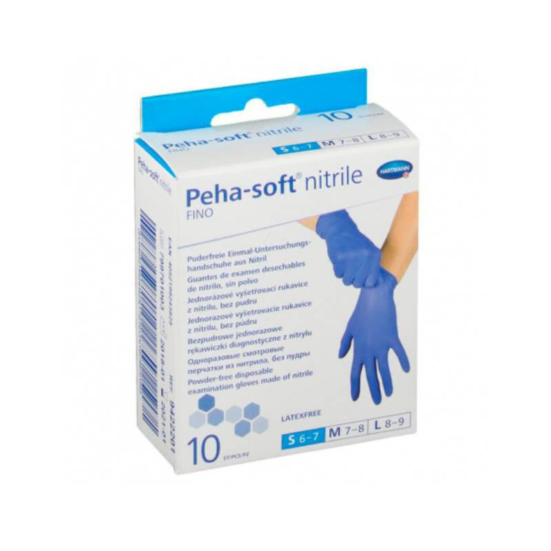 Peha Soft Luva Nitrile Fino TS x10