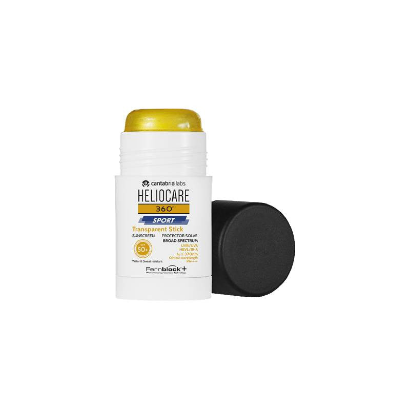 Heliocare 360º Sport Transparent Stick FPS50+ 25g