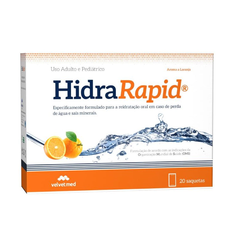 Hidrarapid Po Laranja Saquetas x20