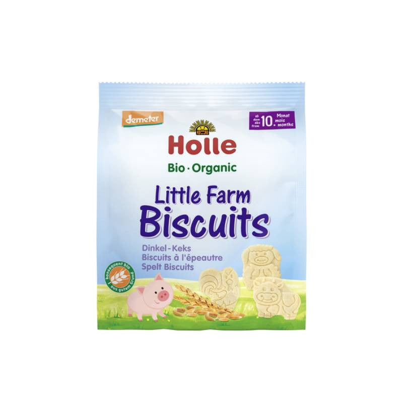 HOLLE BIO BISCOITOS ANIMAIS 10M 100G