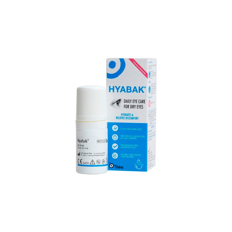 Hyabak Solução Hidratação Olhos 15ml