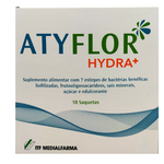 Atyflor Hydra+ 10 Saquetas – Probióticos com sais minerais para diarreia e reidratação