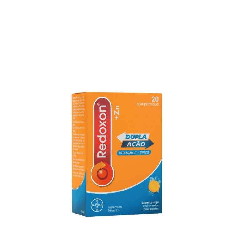 Redoxon +Zn Dupla Ação – Suplemento com Vitamina C e Zinco para reforçar o sistema imunitário
