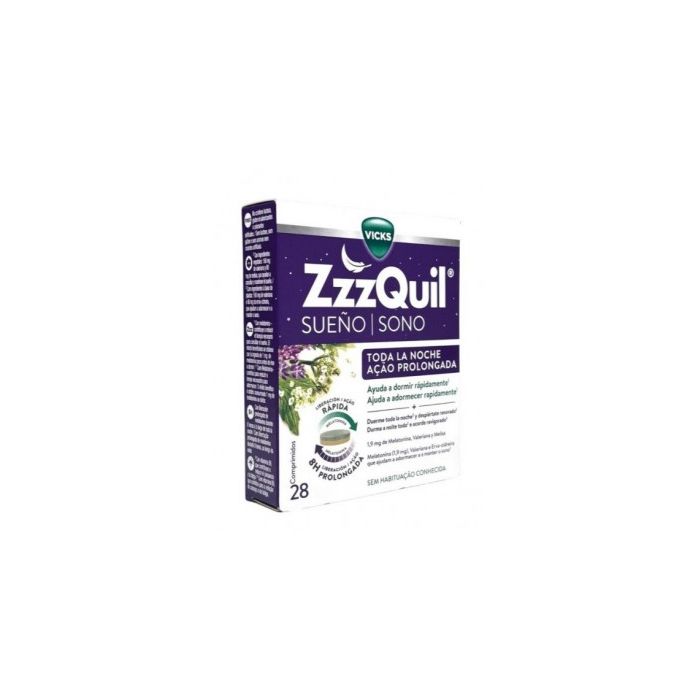 Zzzquil Sono Ação Prolongada Comp X28
