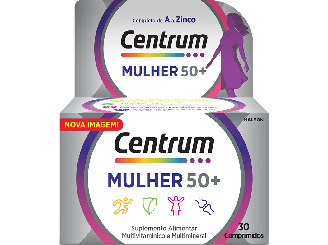 Centrum Mulher 50+ x 30 Comp