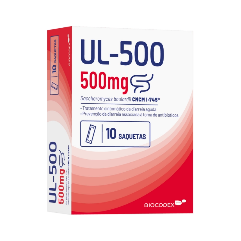UL-500 – Medicamento para diarreia com Saccharomyces boulardii. Tratamento da diarreia aguda e prevenção da diarreia associada a antibióticos