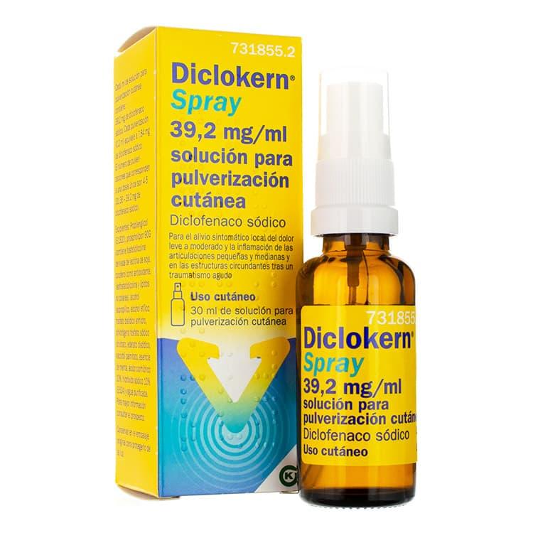 Diclokern Spray 39.2 mg/ml Sol Pulverização Cutânea Frasco Nebulizador - 1 - 30 ml