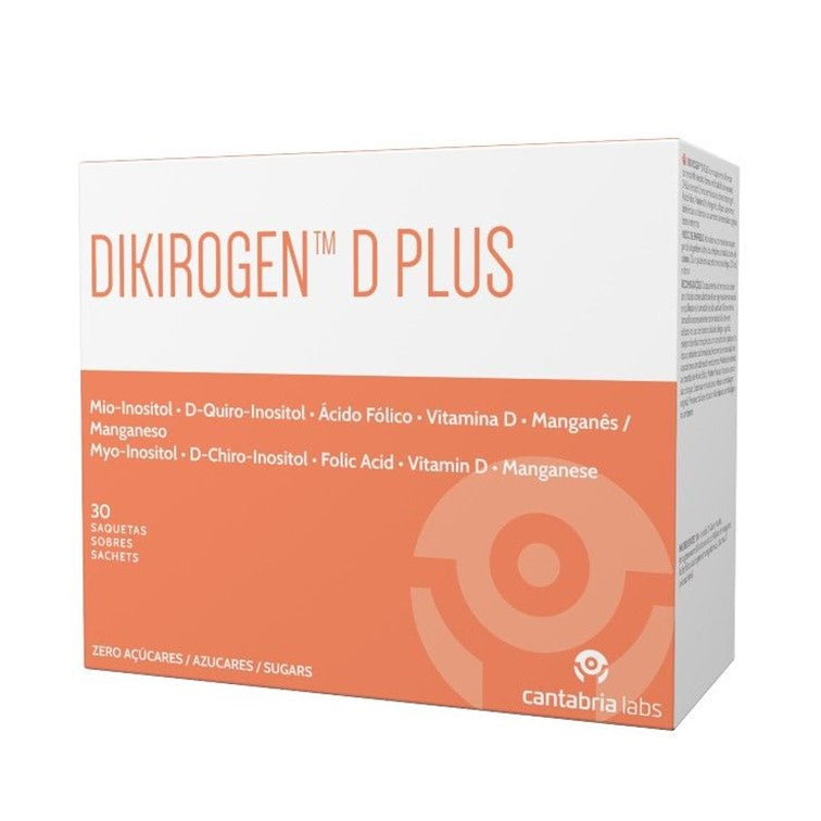 Dikirogen D Plus - Suplemento alimentar para suporte à fertilidade