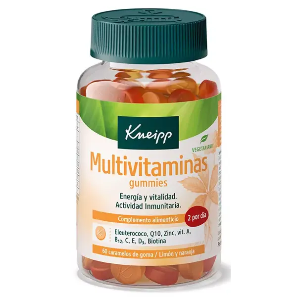 Gomas Multivitaminas Kneipp – 60 Unidades
