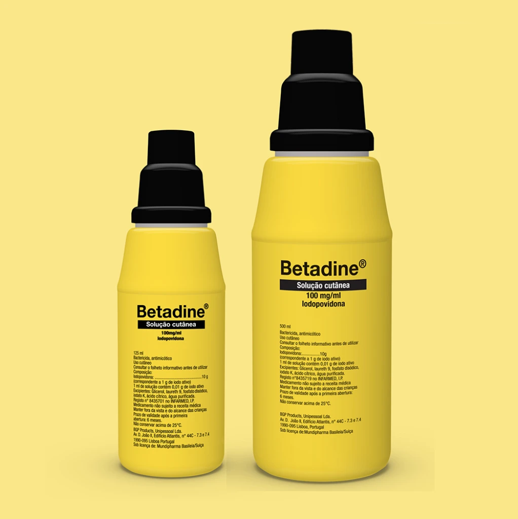 Betadine 100 mg/ml x 125ml Sol Cut
