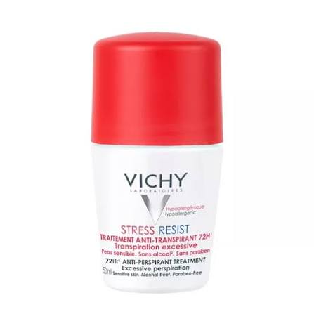 Desodorante antitranspirante intensivo Vichy Stress Resist 72 horas roll-on 50 ml