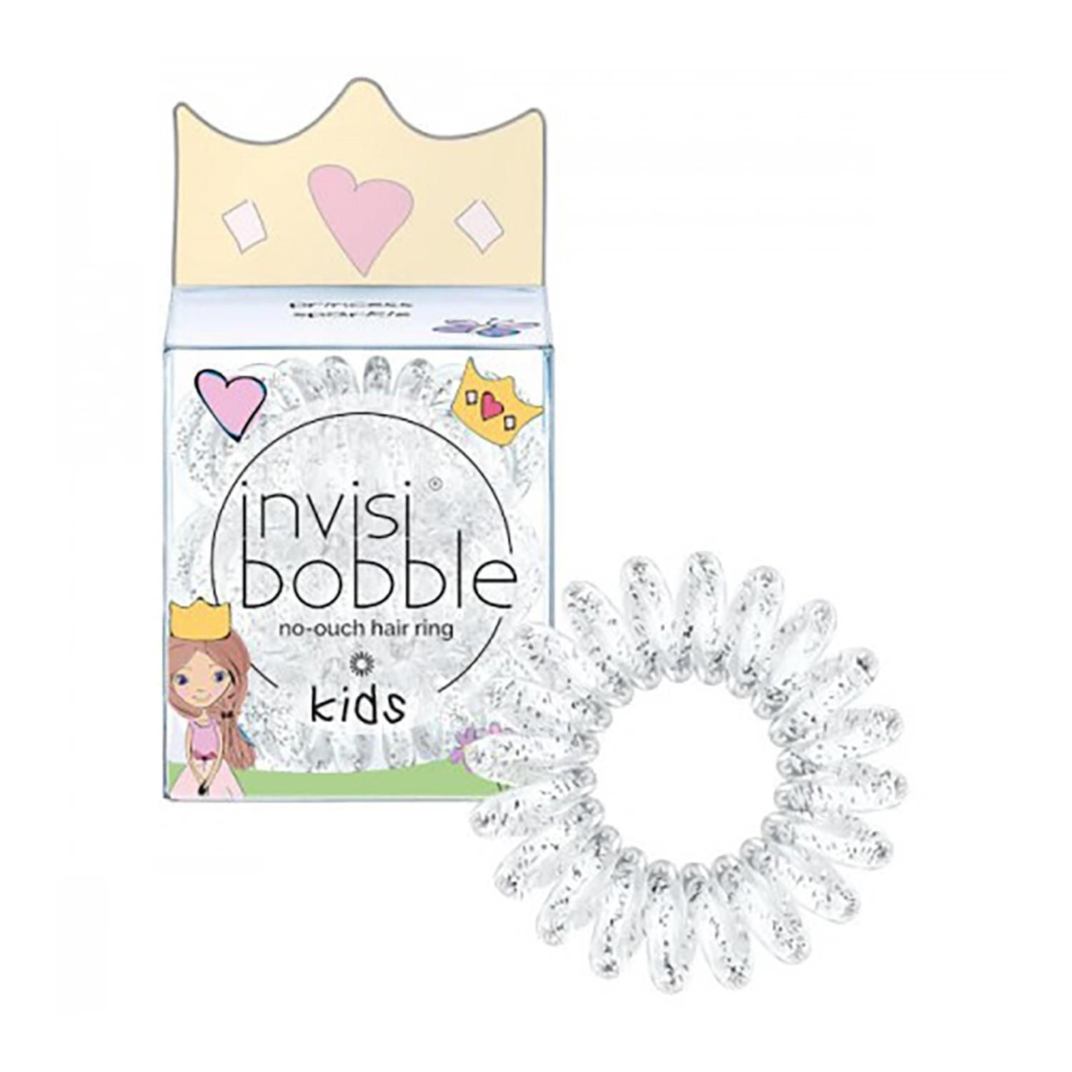 invisibobble KIDS ORIGINAL Princess Sparkle (transparente c/ brilhantes)
