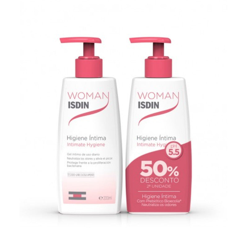 Isdin Woman Gel Higiene Íntima Duo Preço Especial