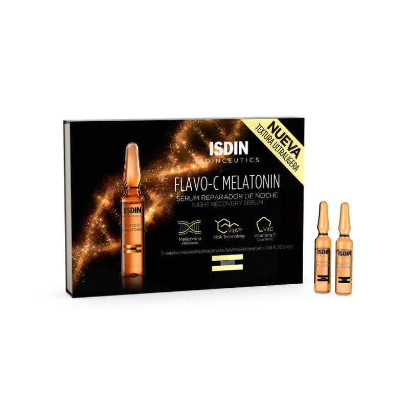 Isdinceutics Flavo-C Melatonin Sérum Ampolas 10x2ml