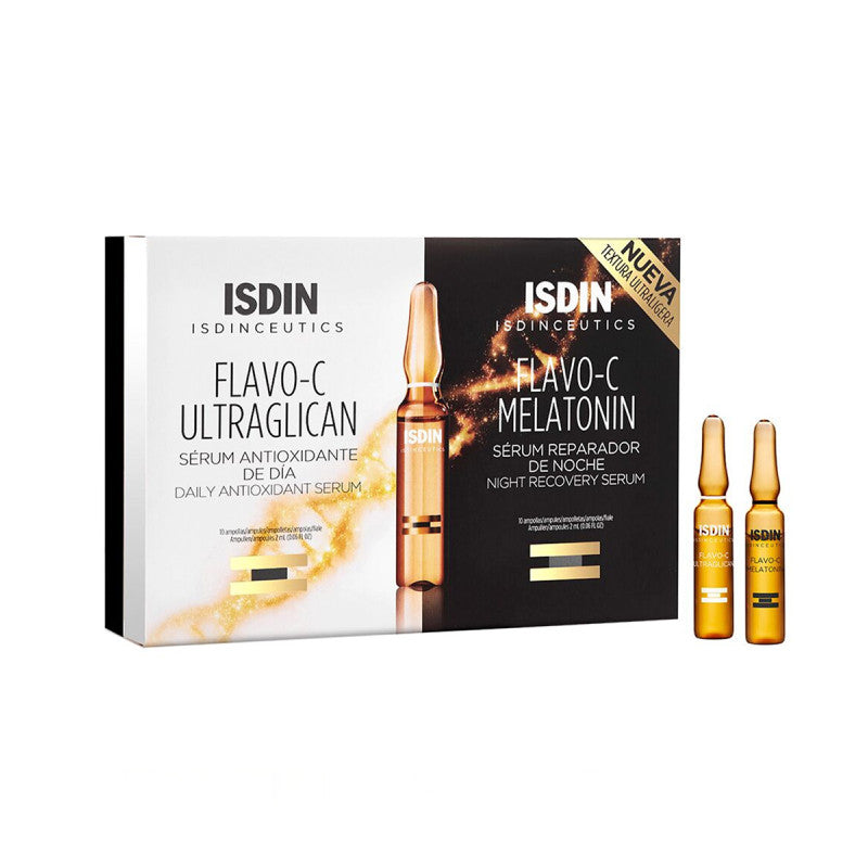 Isdinceutics Flavo-C Ultraglican & Flavo-C Melatonin 20X2ml