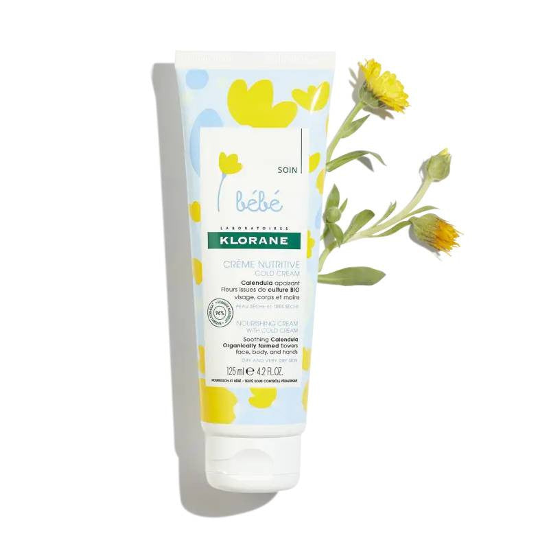 Klorane Bebé Creme Nutritivo com Cold Cream 125ml