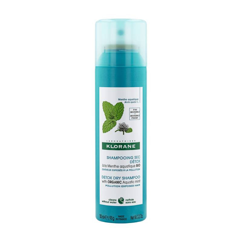 Klorane Champô Seco Detox Menta Aquática BIO 150ml